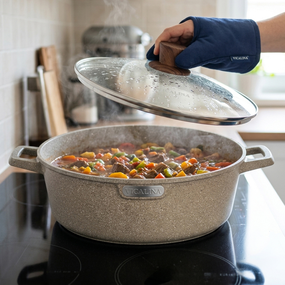 Vicalina Fry Pan With Lid 36cm