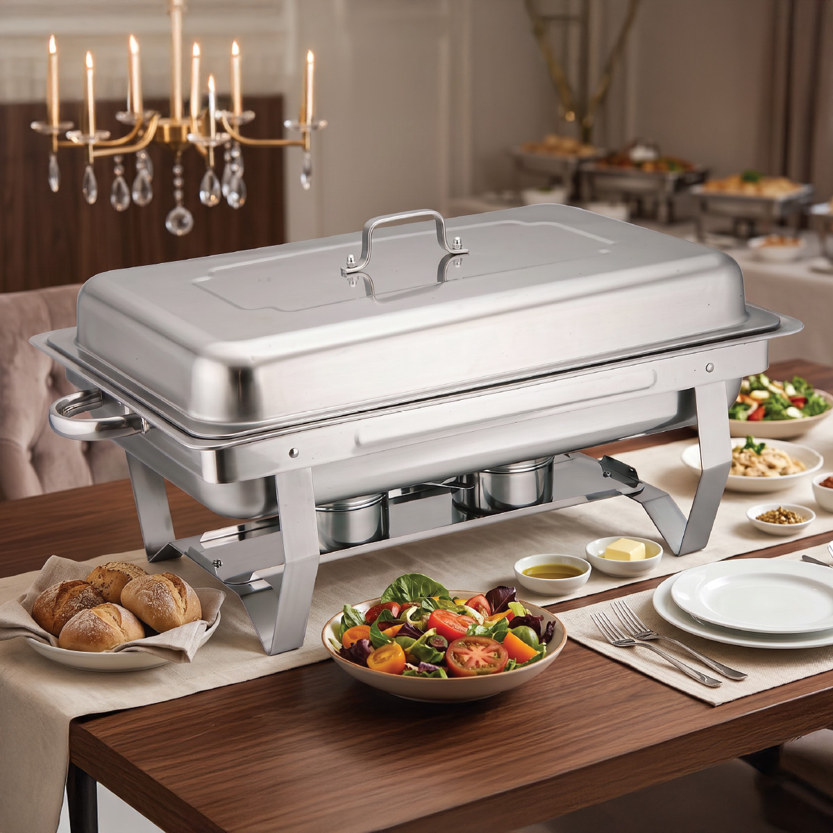 Tree Chafing Dish Stainless Steel
