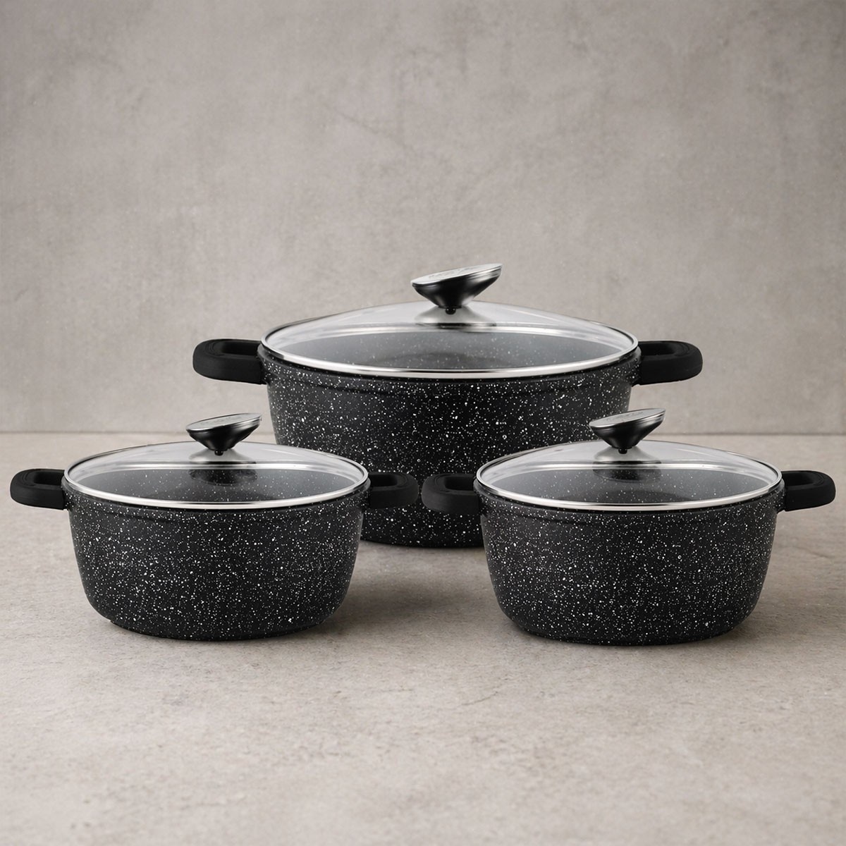 Master Star Casserole Set 3 Pieces