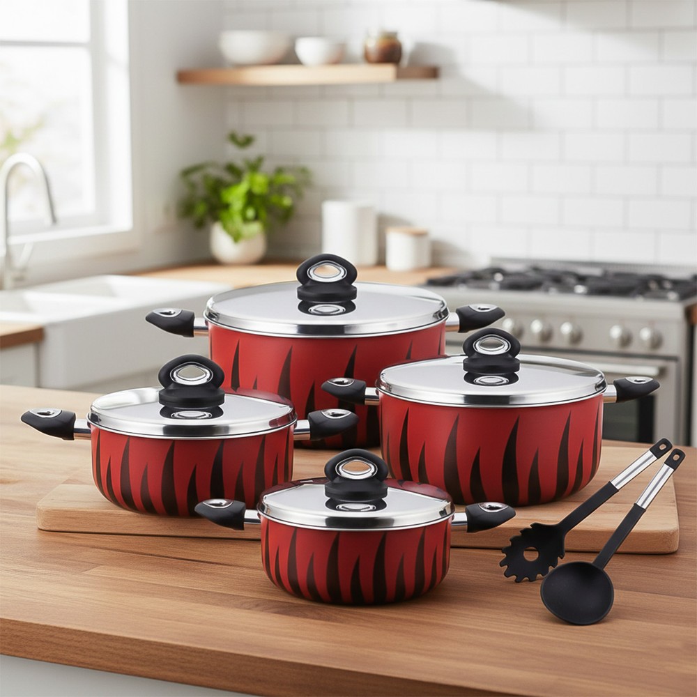 Non Stick Cookware Set 10 Pieces