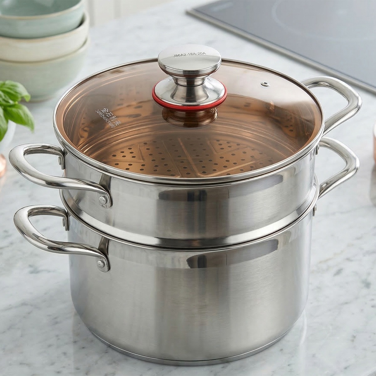 Steamer Stainless Steel 24cm