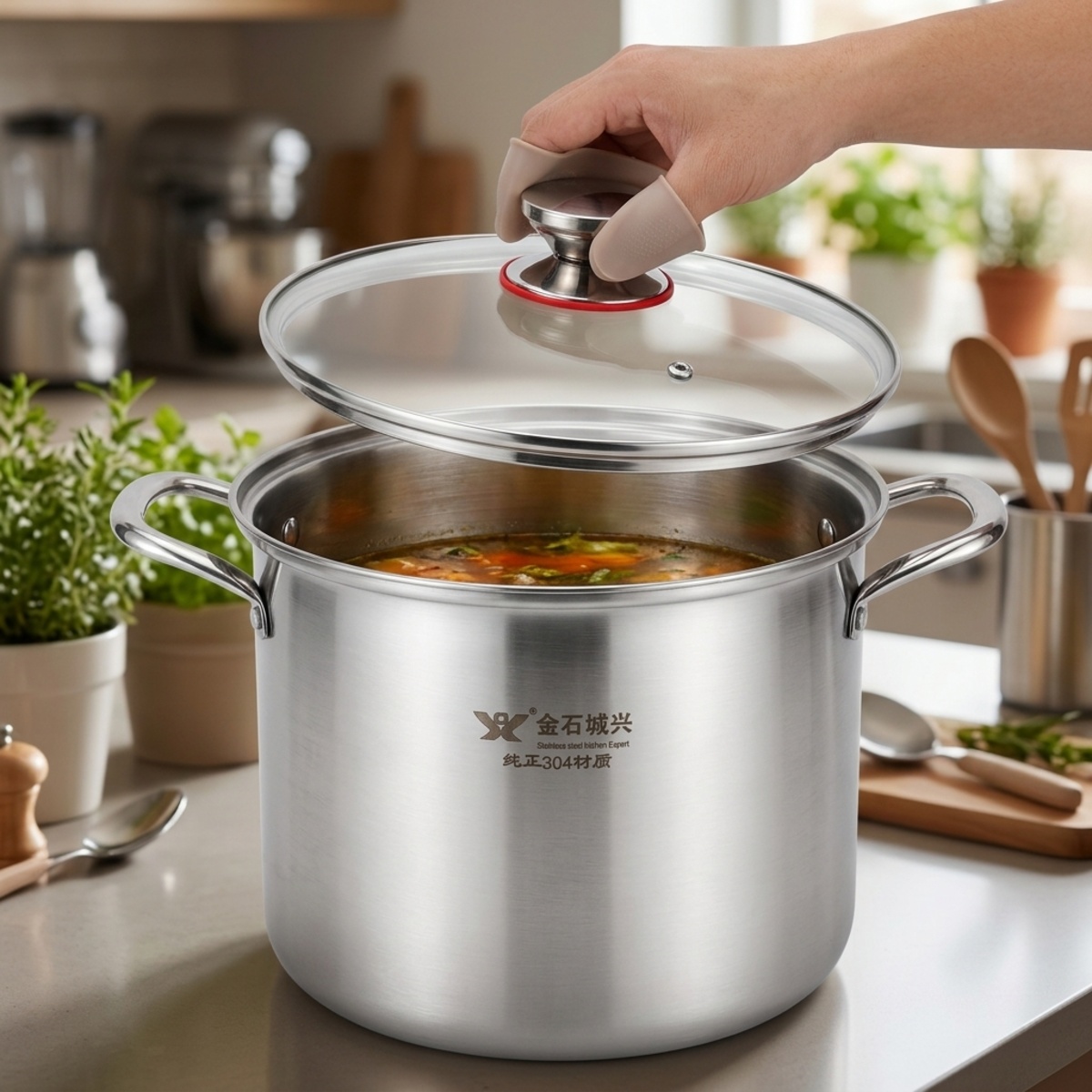 Stainless Steel Casserole 26cm