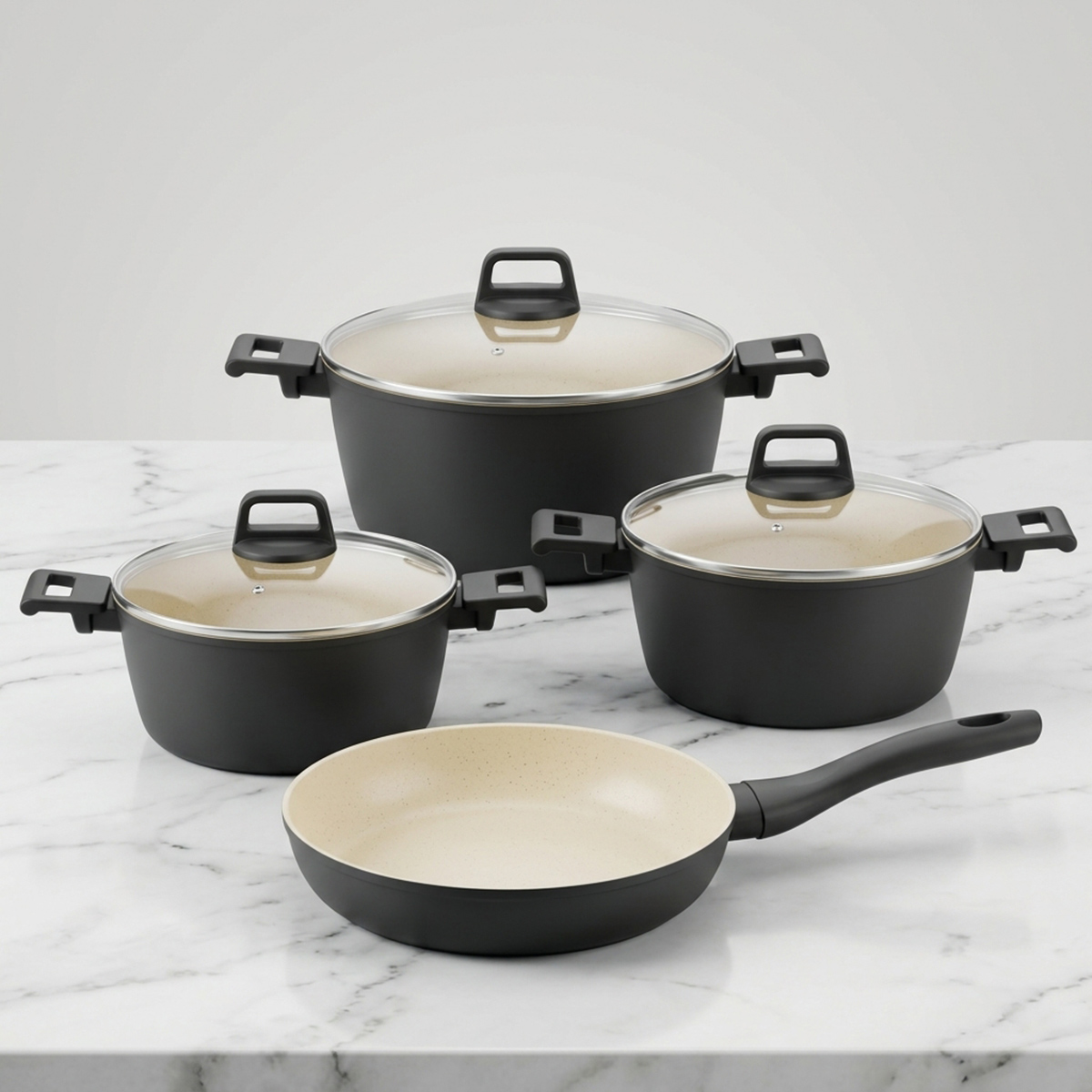 Granite Cookeware 7 Pieces Set