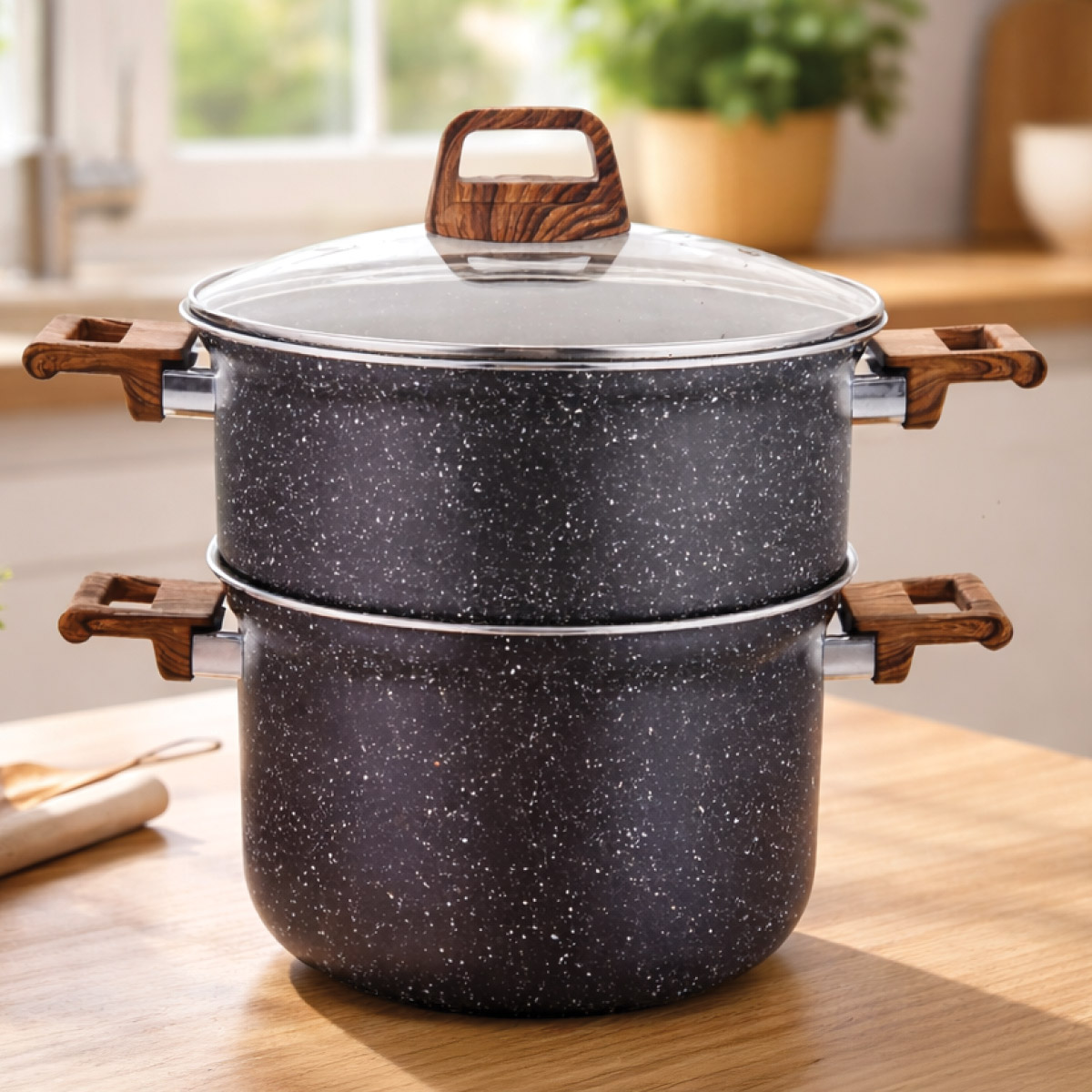 Granite Steamer 30cm