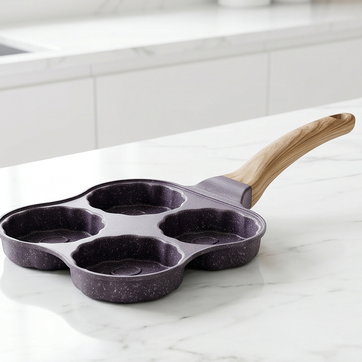 Non-Stick Frying Pan With Part