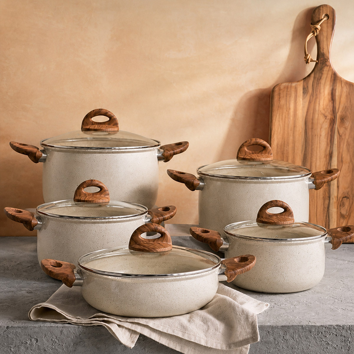 Granite Cookware Set 10 Pieces | Kitchenware | Cookware | Cookware Sets Granite Cookware Set 10 Pieces | Kitchenware | Cookware | Cookware Sets