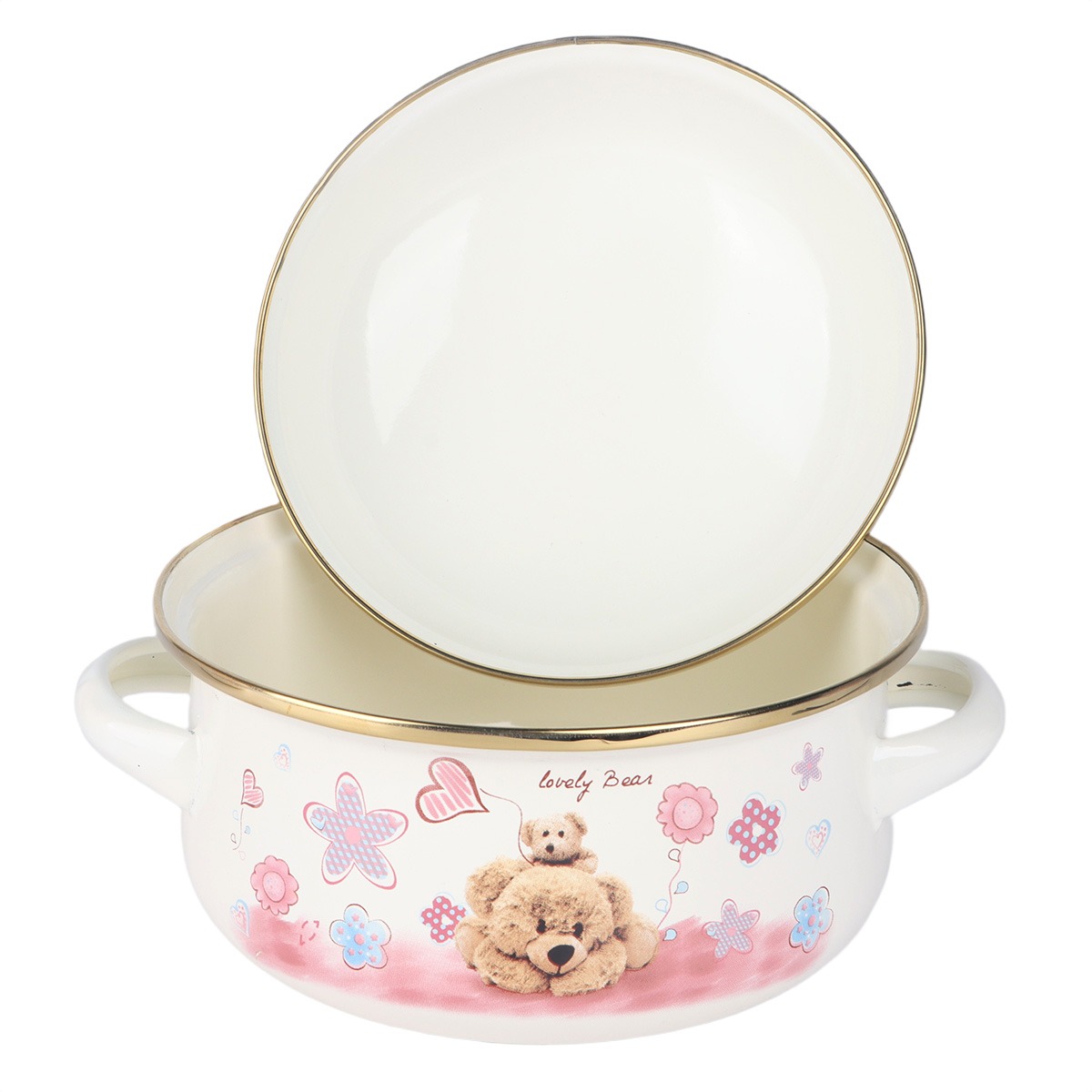 Casserole Enamel Set 3 Pieces
