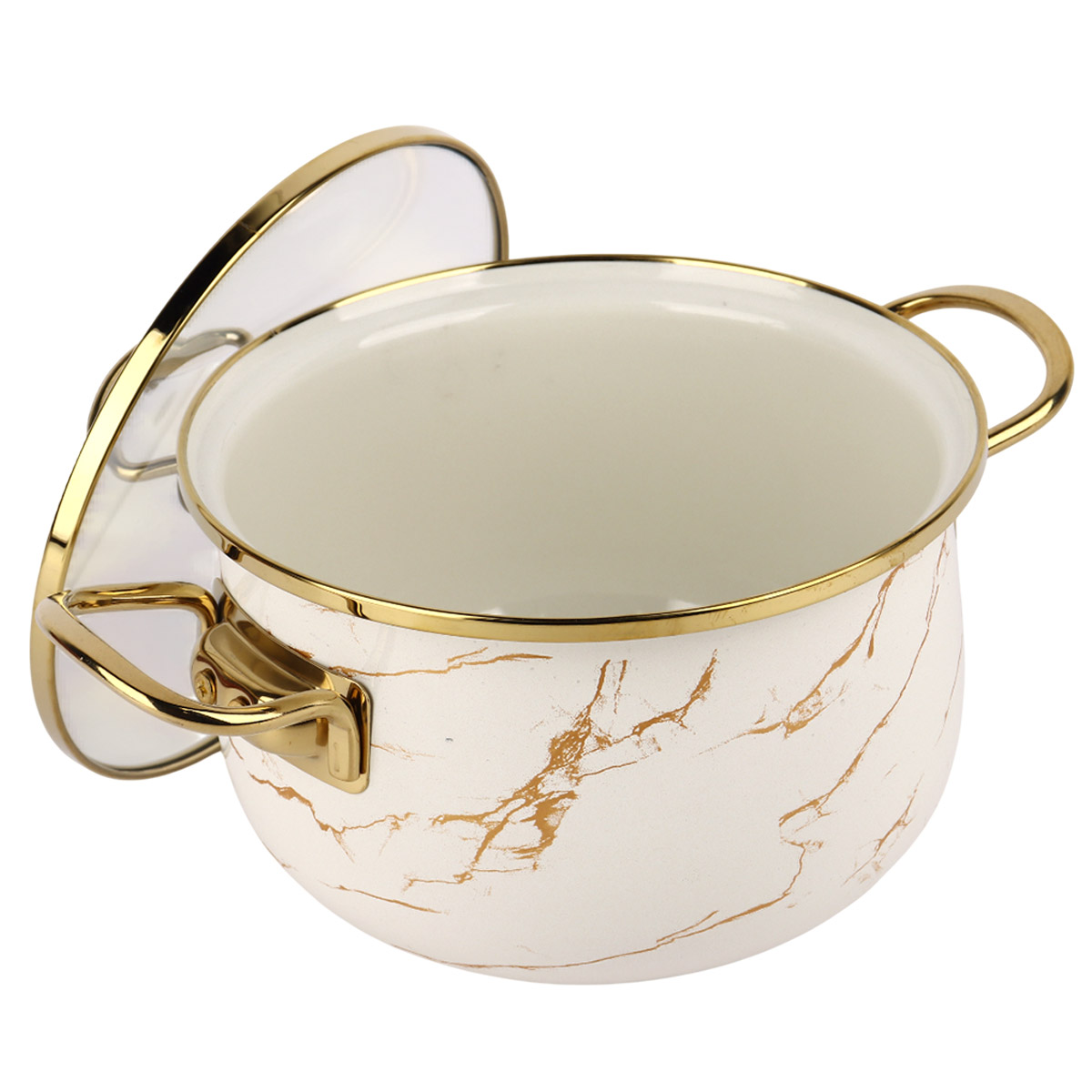 Enamel Casserole 22cm