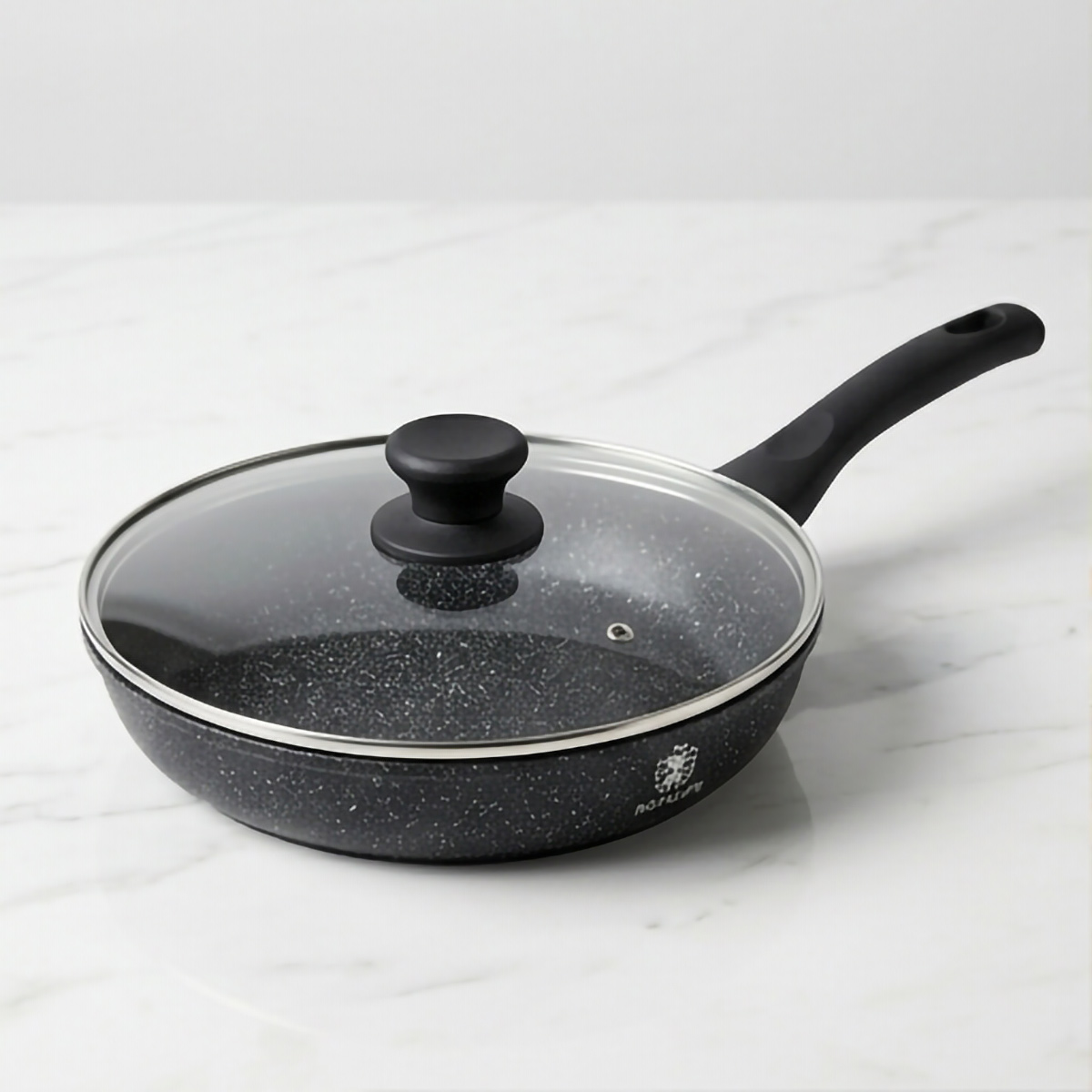 Fry Pan Granite With Cover