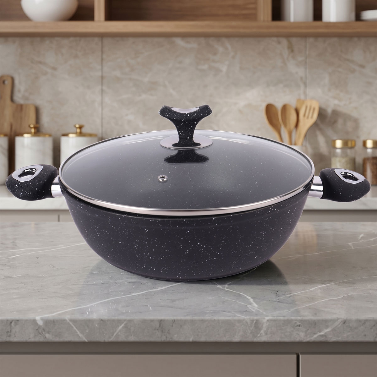 Non Stick Casserole with Lid 24cm