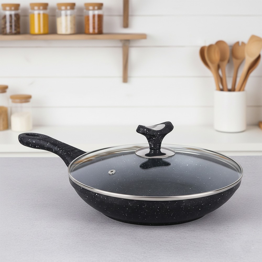 Fry Pan Granet With Cover 20cm