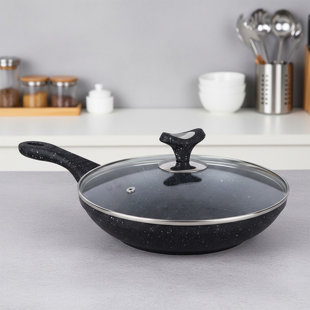 Fry Pan Granet With Cover 24cm