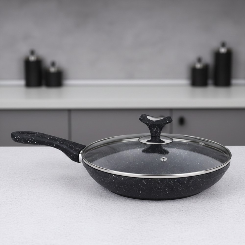 Fry Pan Granet With Cover 28cm