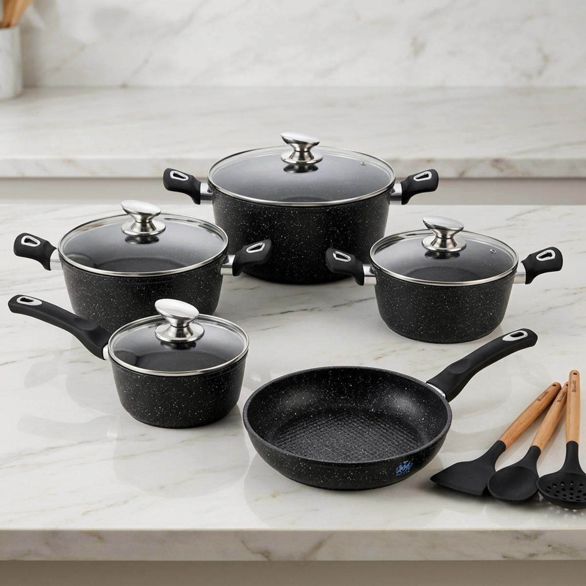 Royal Life Non Stick Cookware 12 Pieces Set