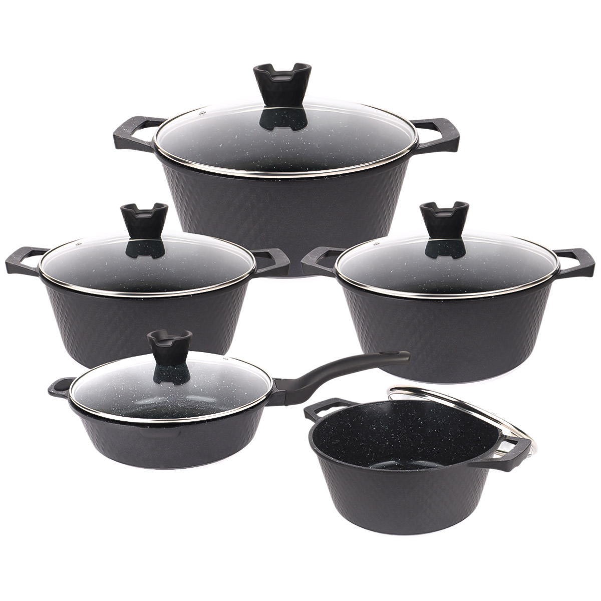 Granite Cookware Set 12 Pieces
