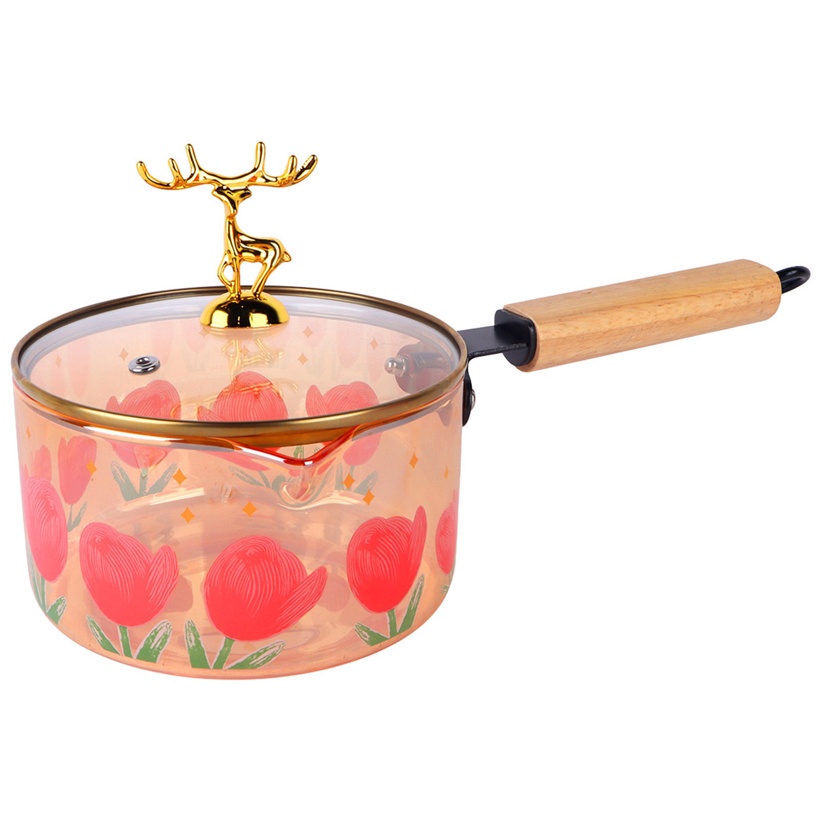 Glass Sauce Pan 1800ml