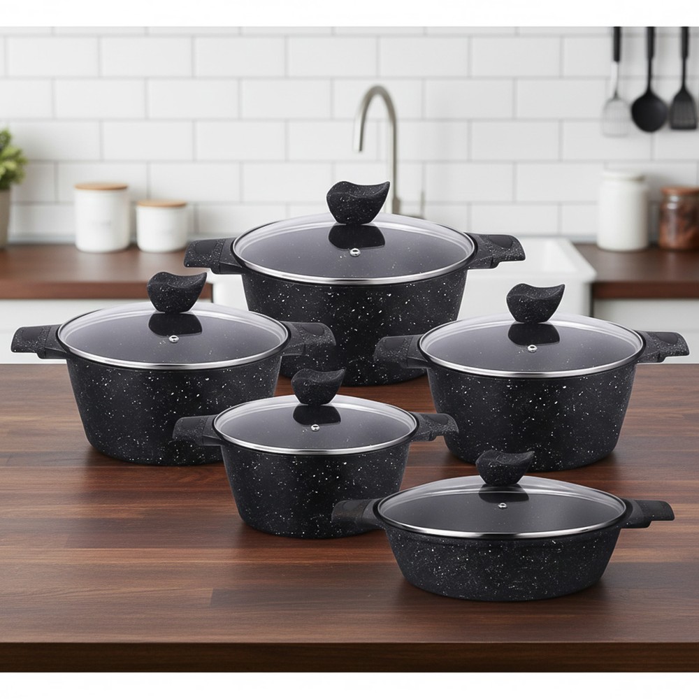Granite Cookware Set 10 Pieces