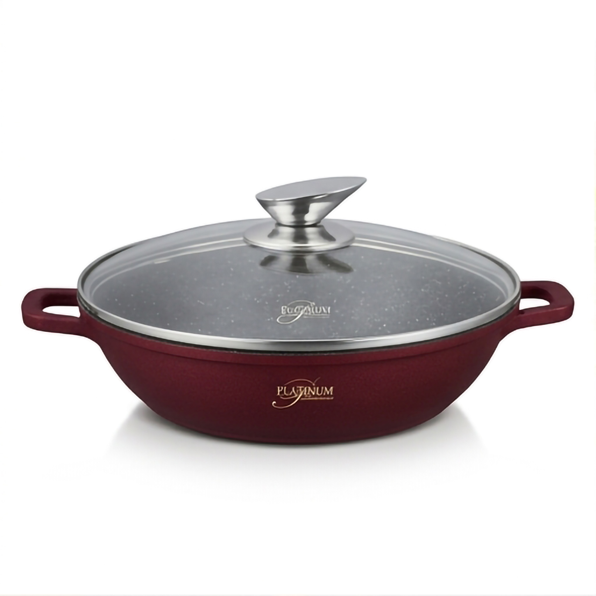 Platinum Non Stick Casserole Dish with Lid 24cm