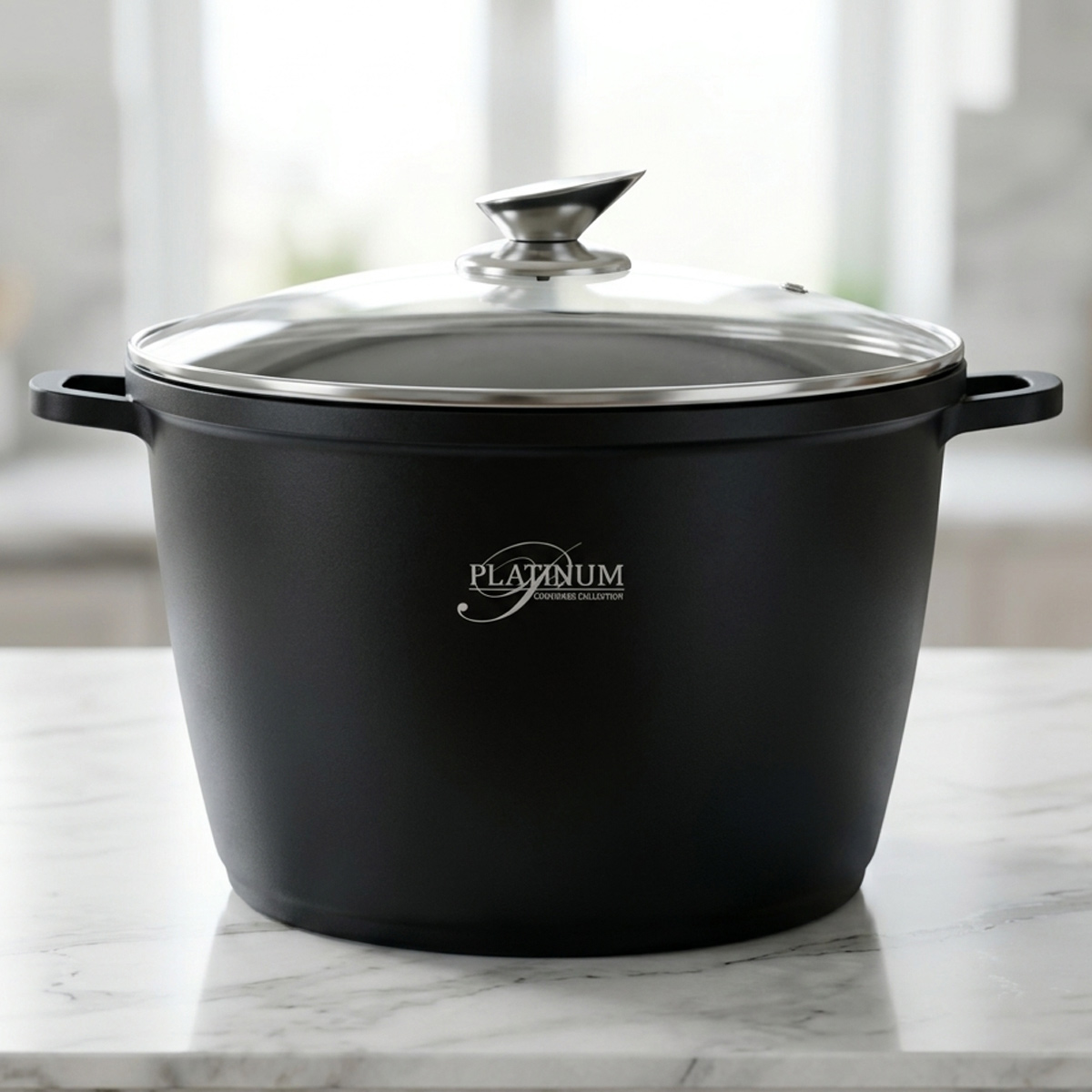 Non Stick Deep Casserole With Lid 28cm