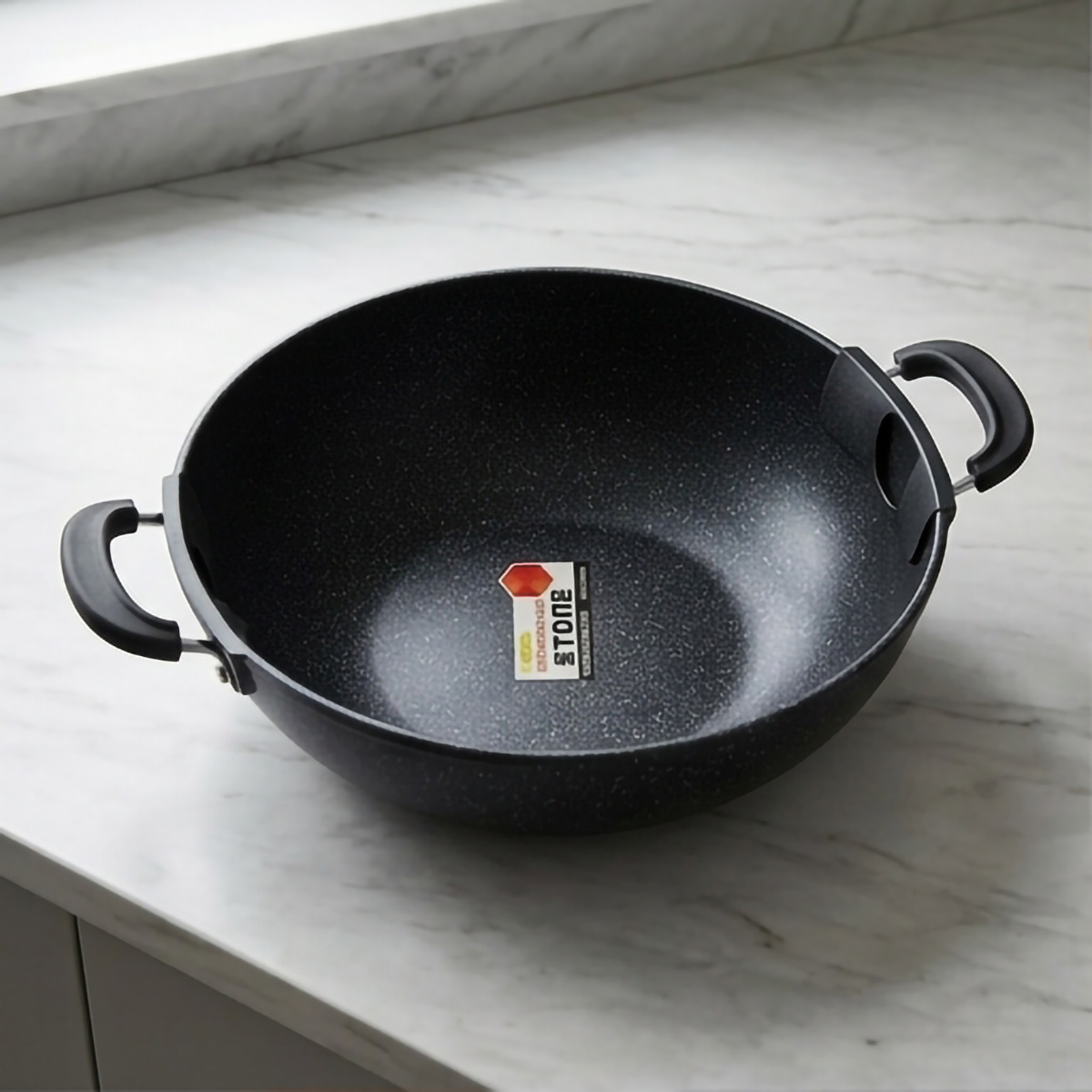 Wokpan Enamel 34cm