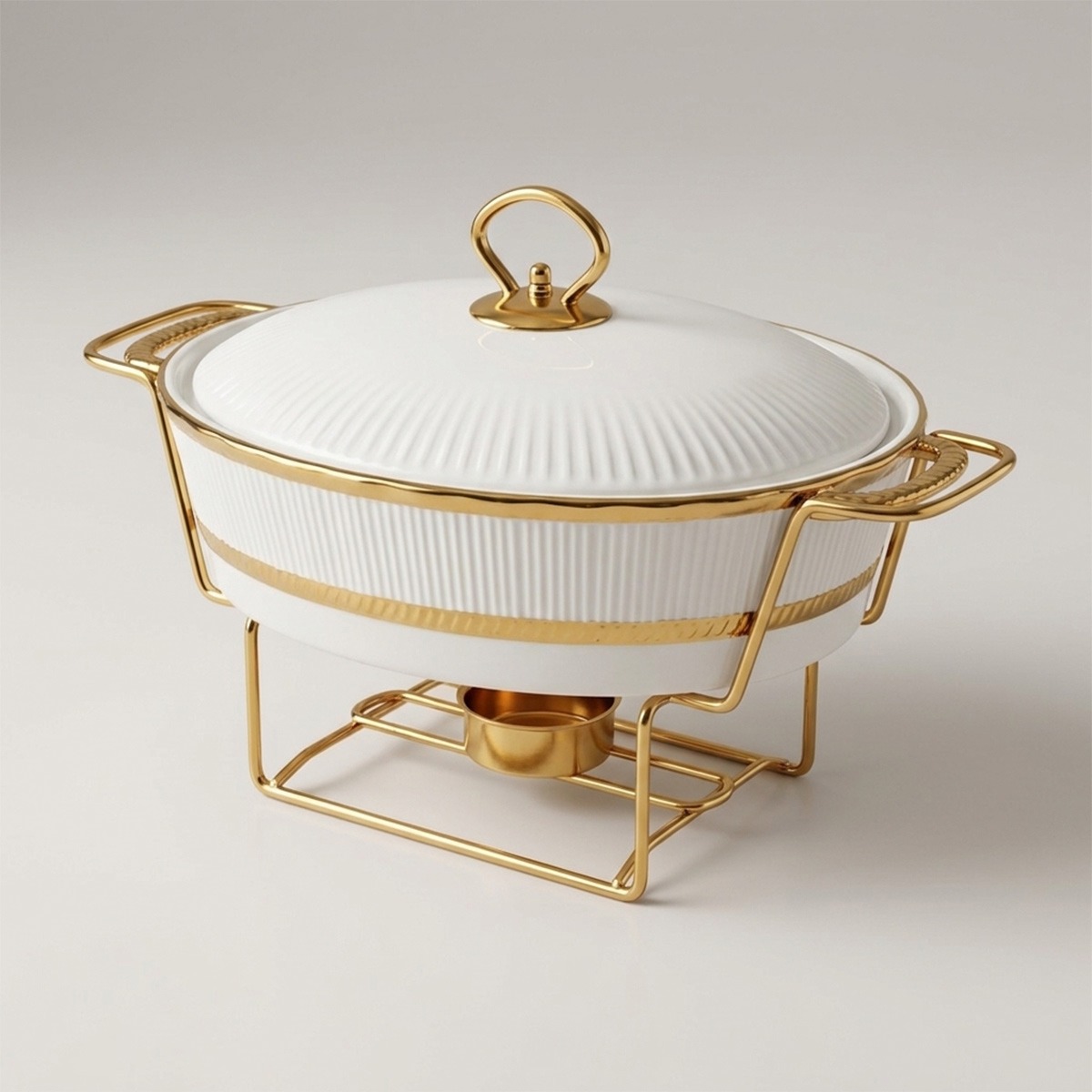 Ceramic Food Warmer Set
