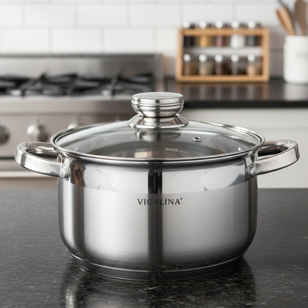 Vicalina Stainless Steel Casserole 20cm