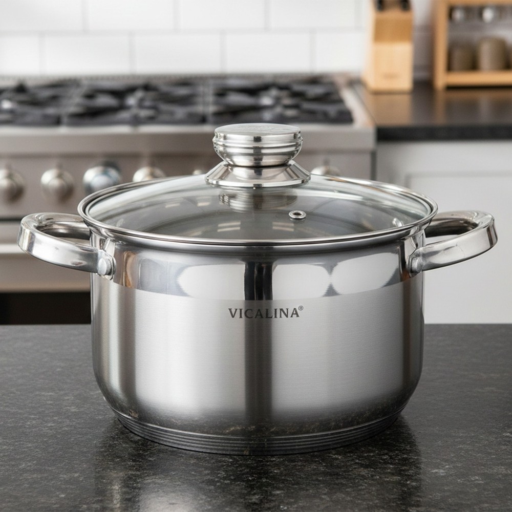 Vicalina Stainless Steel Casserole 26cm