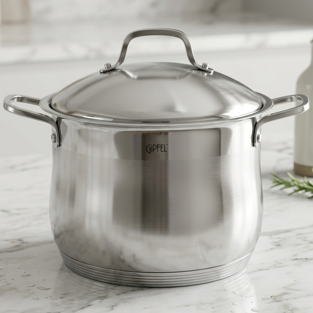 Stainless Steel Casserole With Lid
