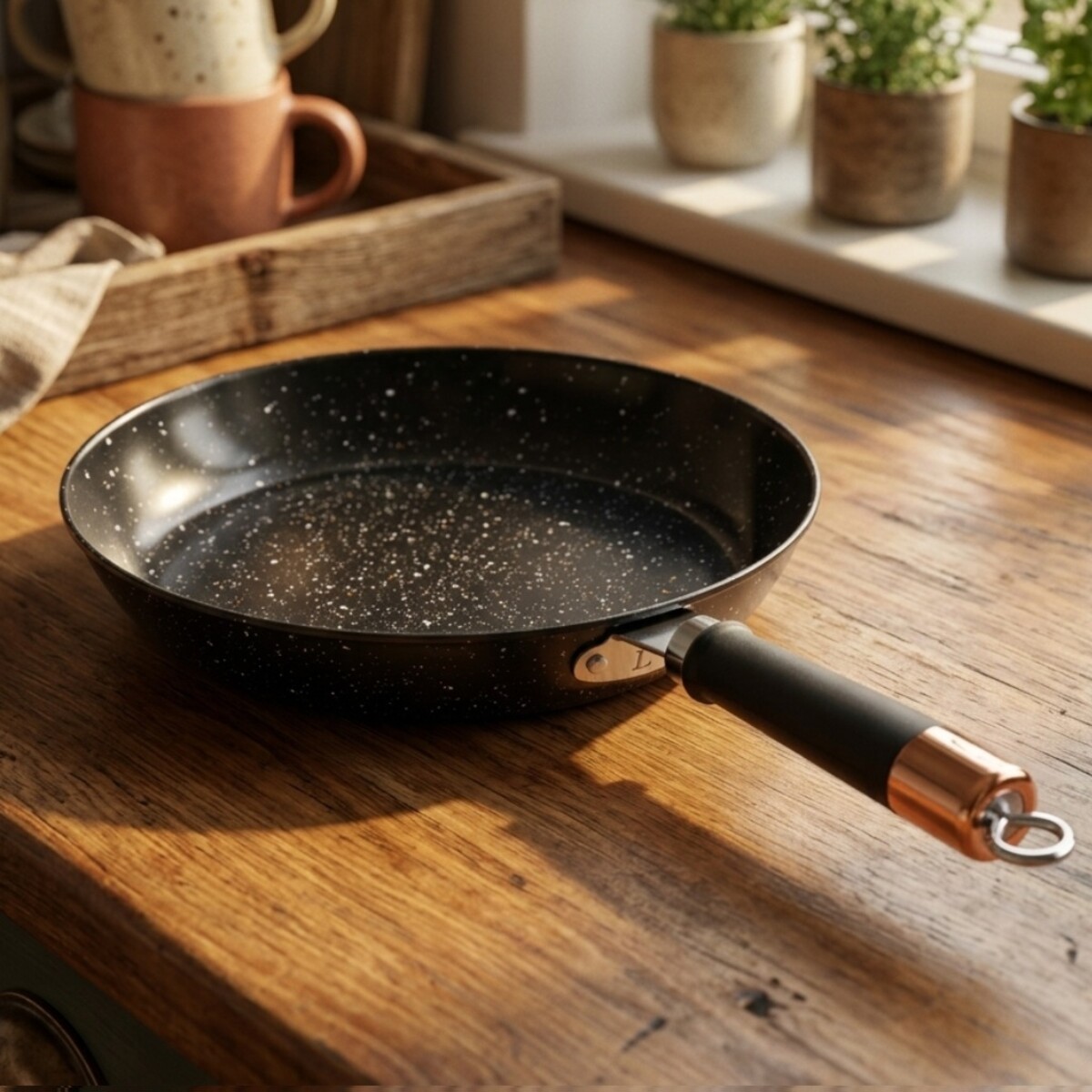 Frying Pan Enamel 30cm