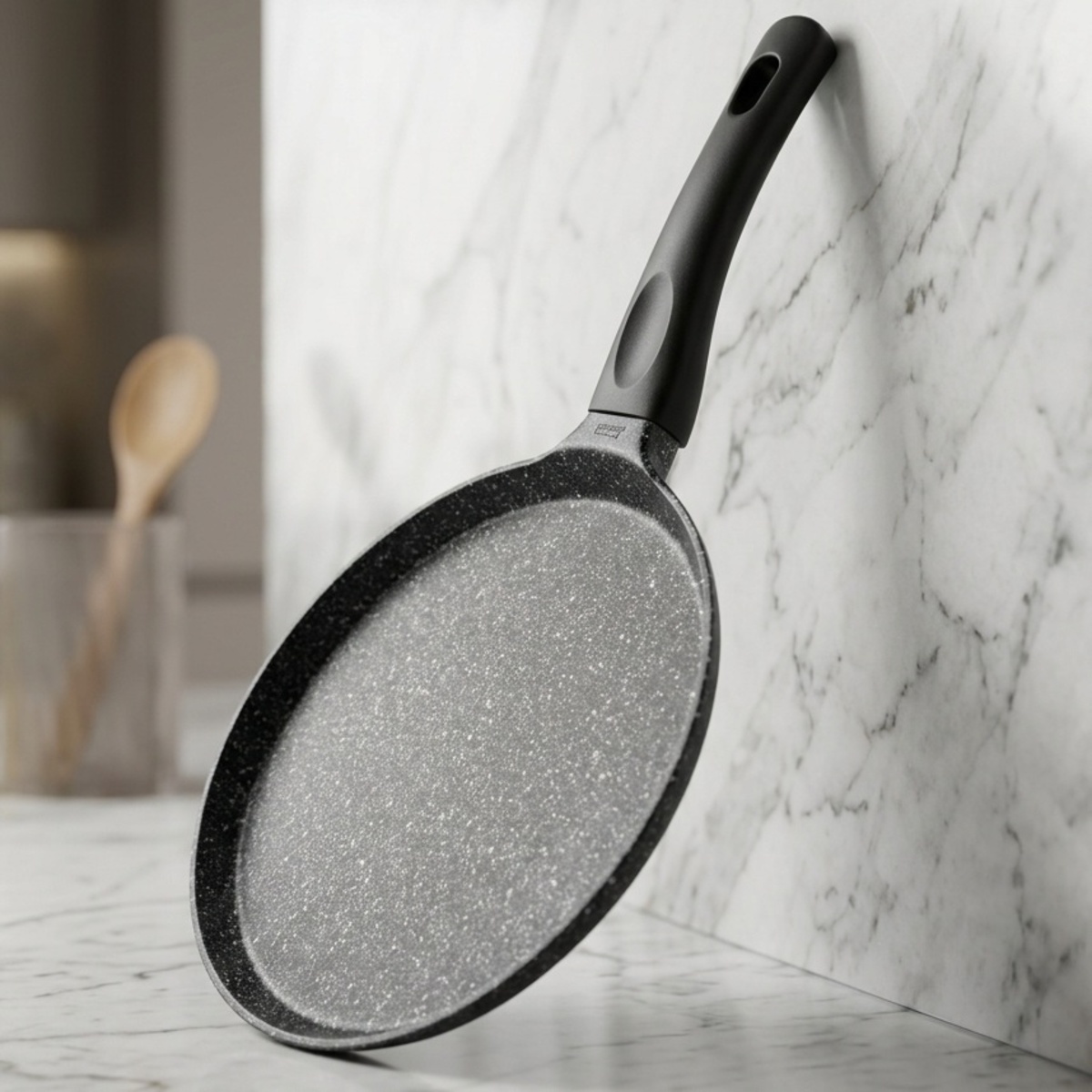Flat Tawa Granite Pan 24cm