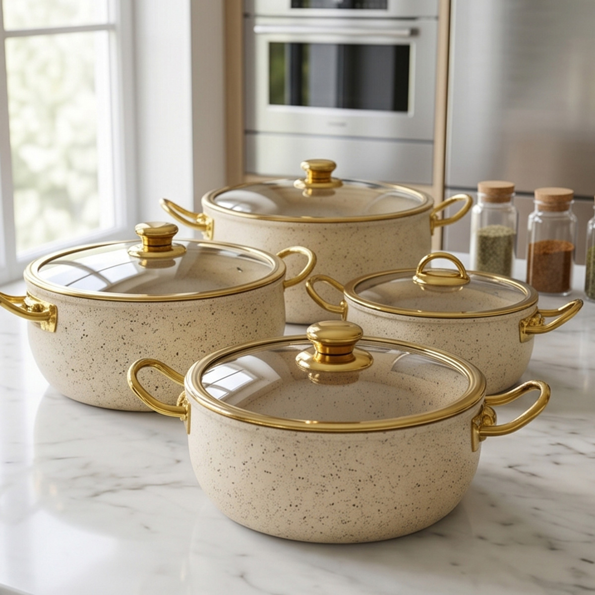 Granite Cookware Set 8 Pieces