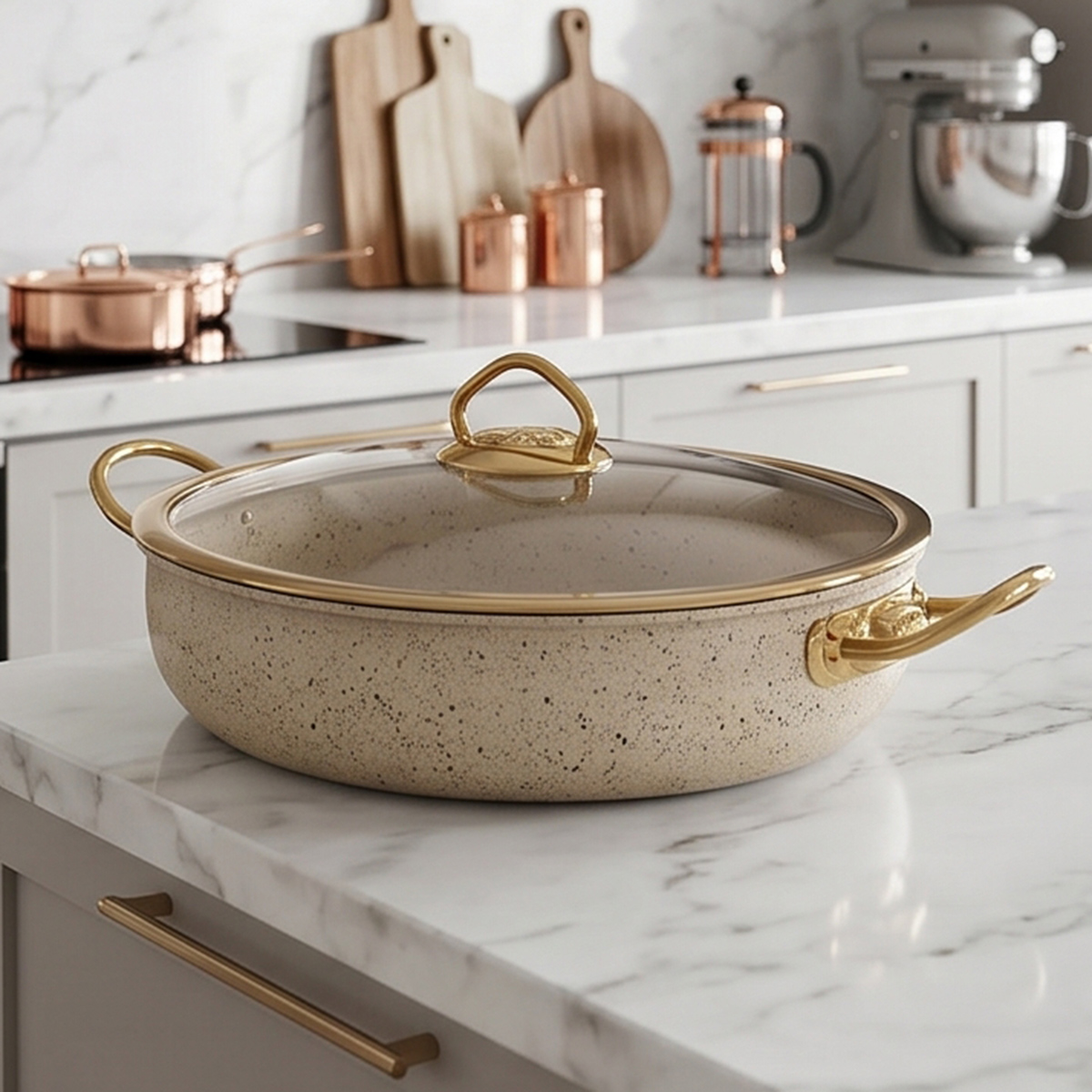 Granite Casserole Pot 28cm