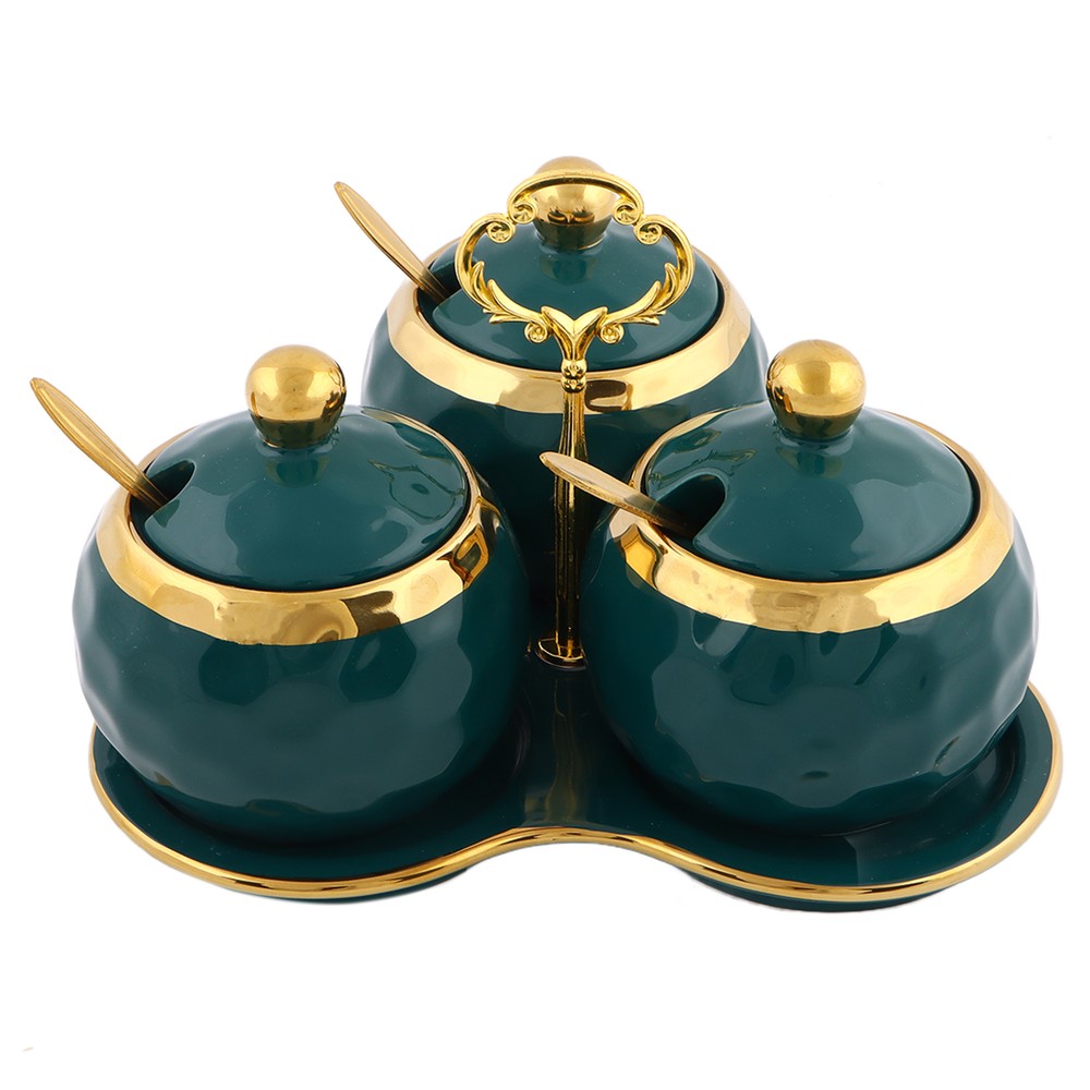 Ceramic Spice Jar Set 3 Piece