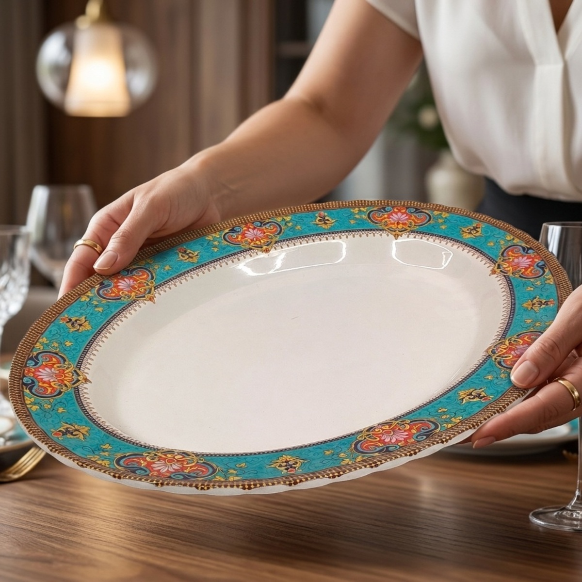 Serving Tray Oval