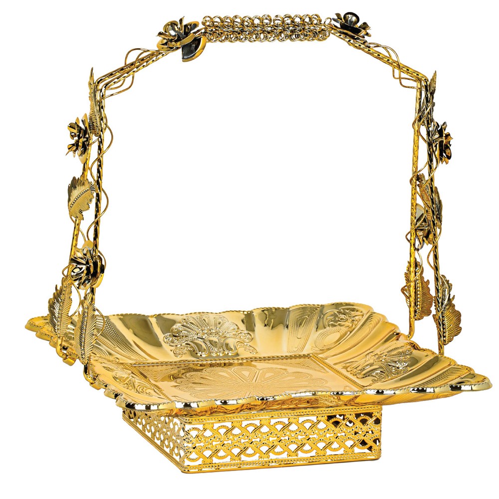 Metal Fruit & Candy Serving Dish FA5873