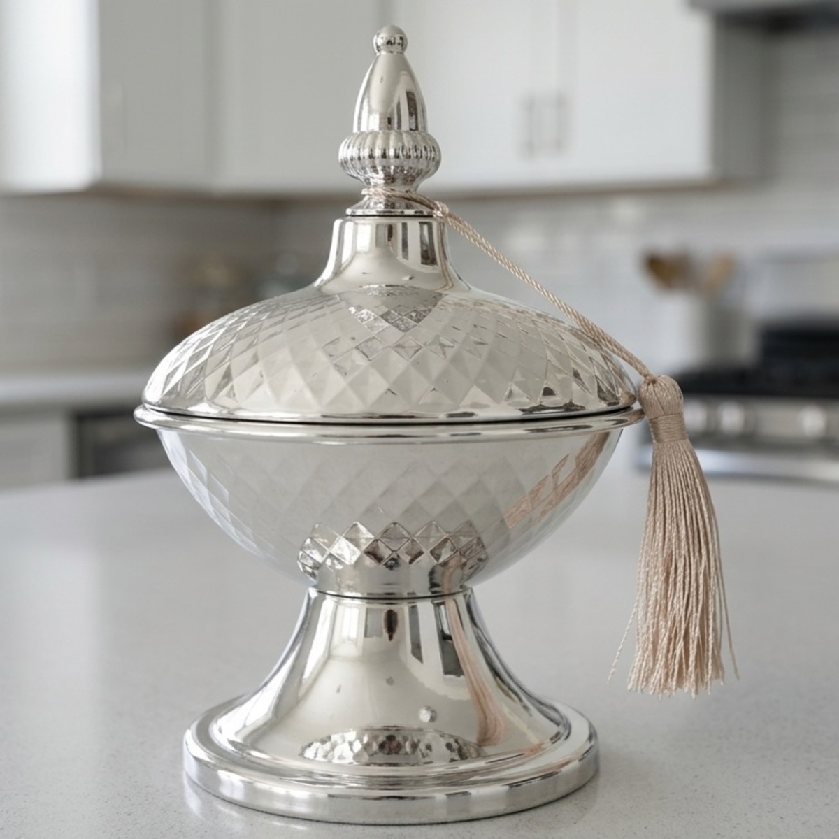 Decorative Candy Bowl Silver
