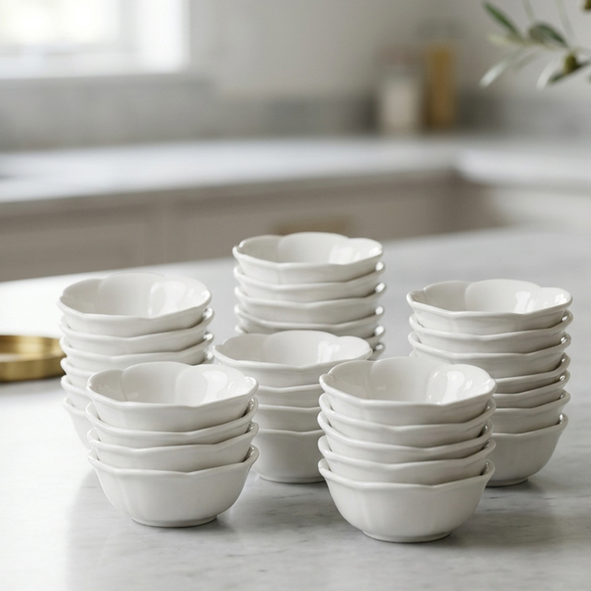 Ceramic Dipping Bowl Set