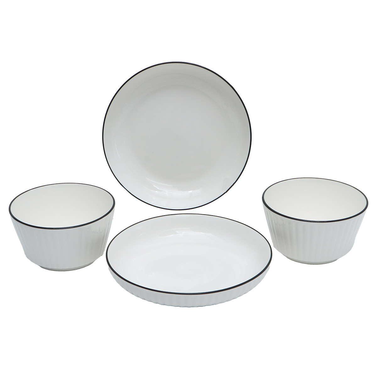 Dessert Plate Set 4 Pieces