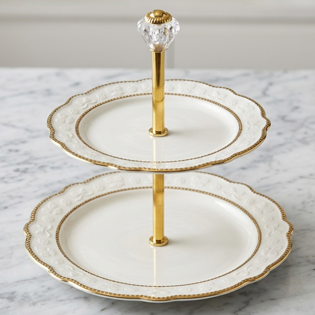 2 Layer Cake Stand