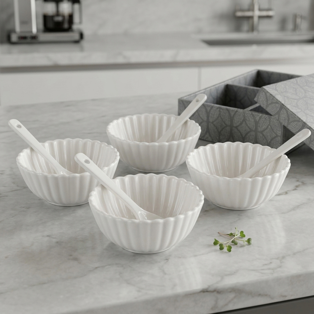 Ceramic Bowl 4 Pieces a Set