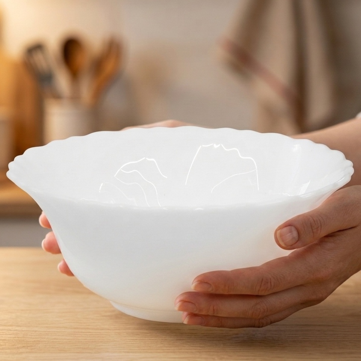 Salad Bowl White 5 Inches