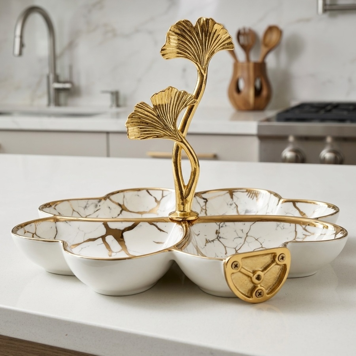Candy Service Dish 4 Parts