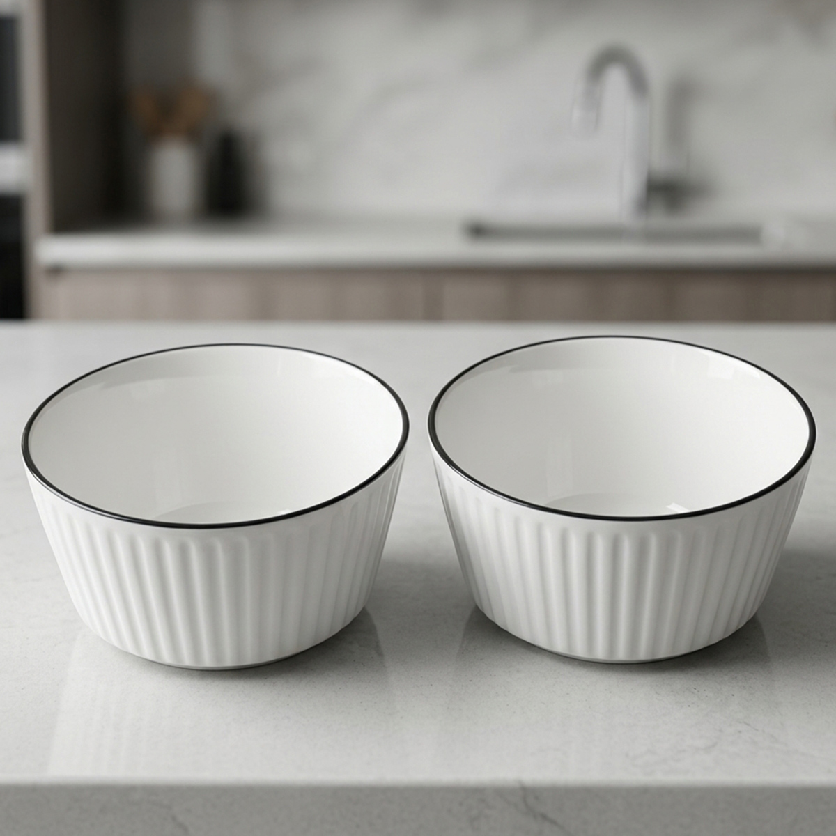 Ceramic Bowl Set of 2 Pieces