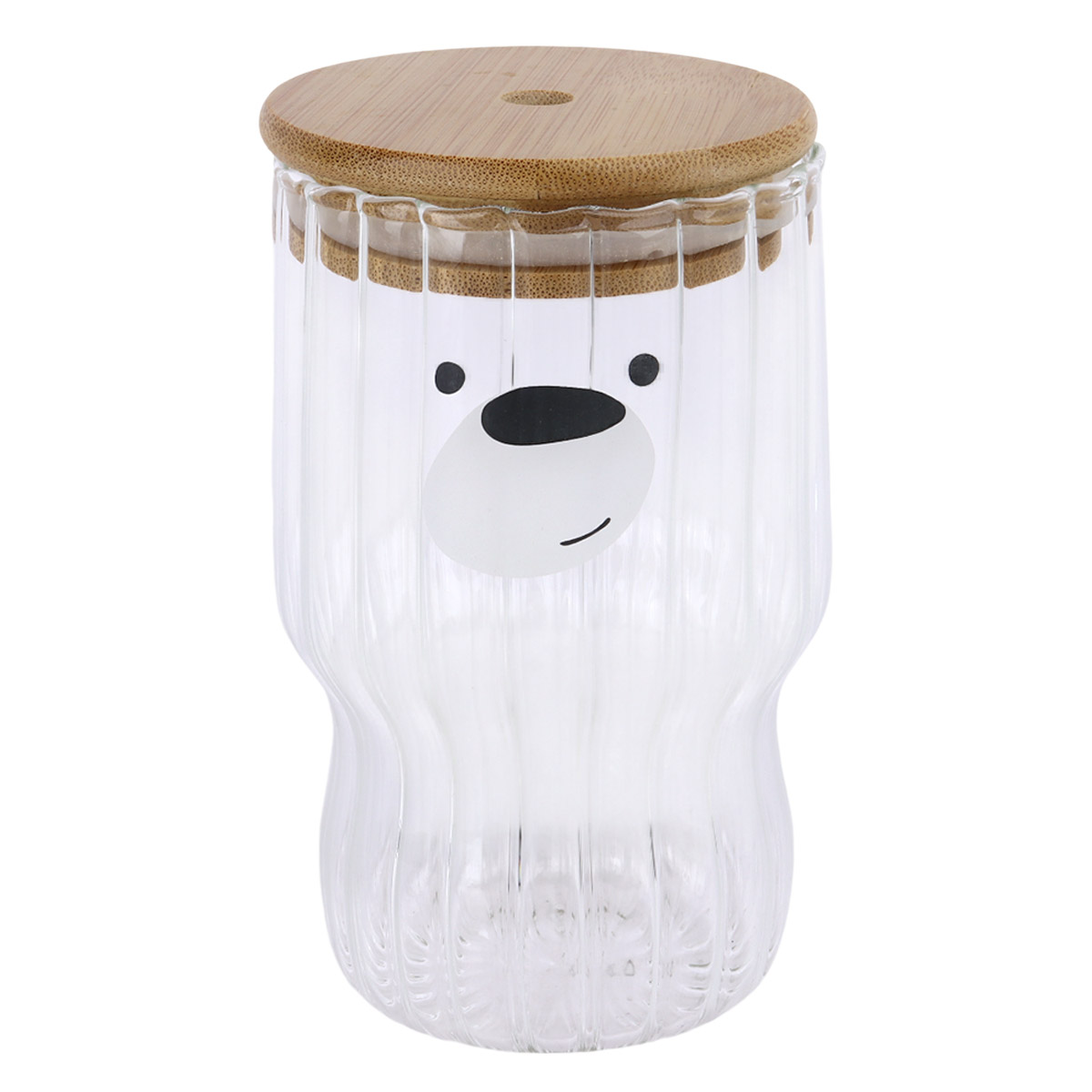 Single Juice Glass With Lid