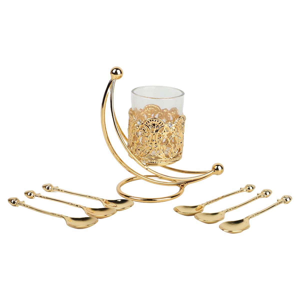 Tea Spoon 2 Part Gold