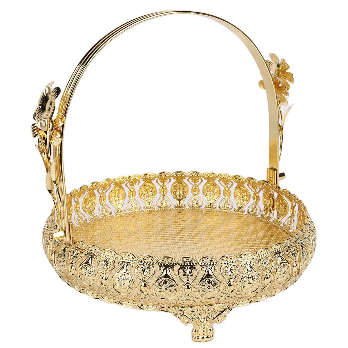 Decorative Gold Fruit Bowl