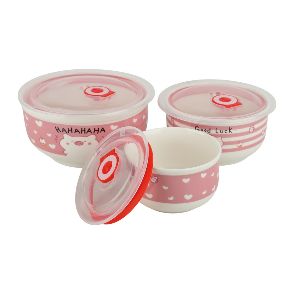 Ceramic Food Container 3 Pieces