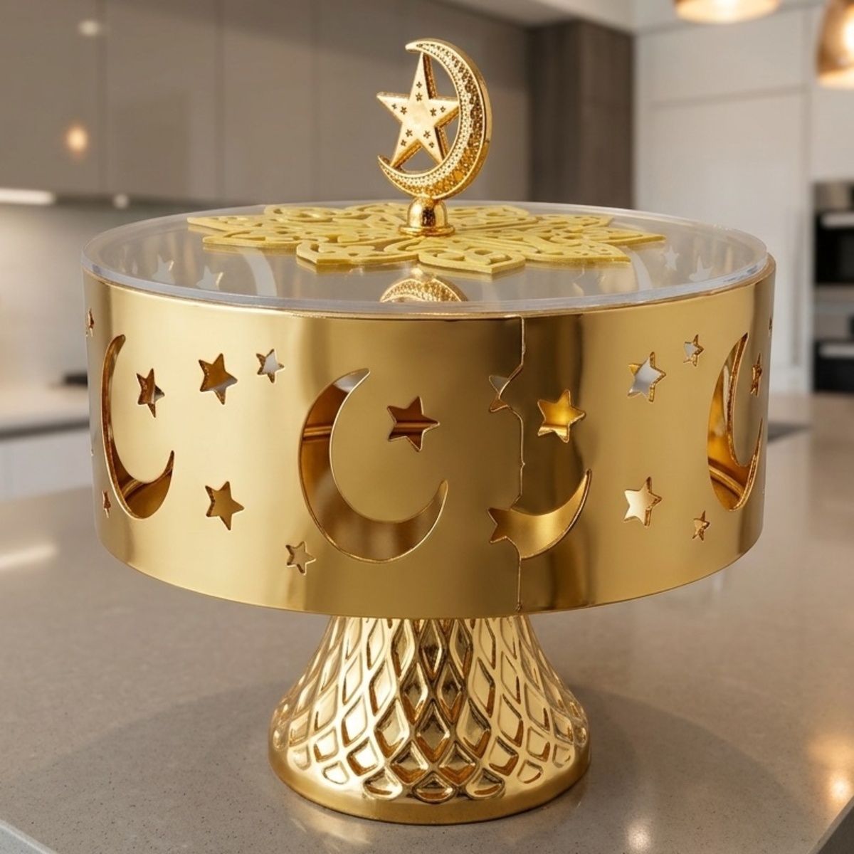 Decorative Candy Bowl With Cover