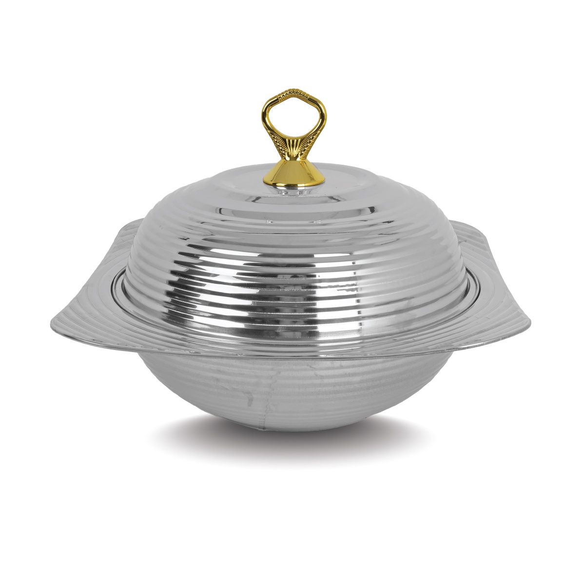 Stainless Steel Serving Tray with Cover