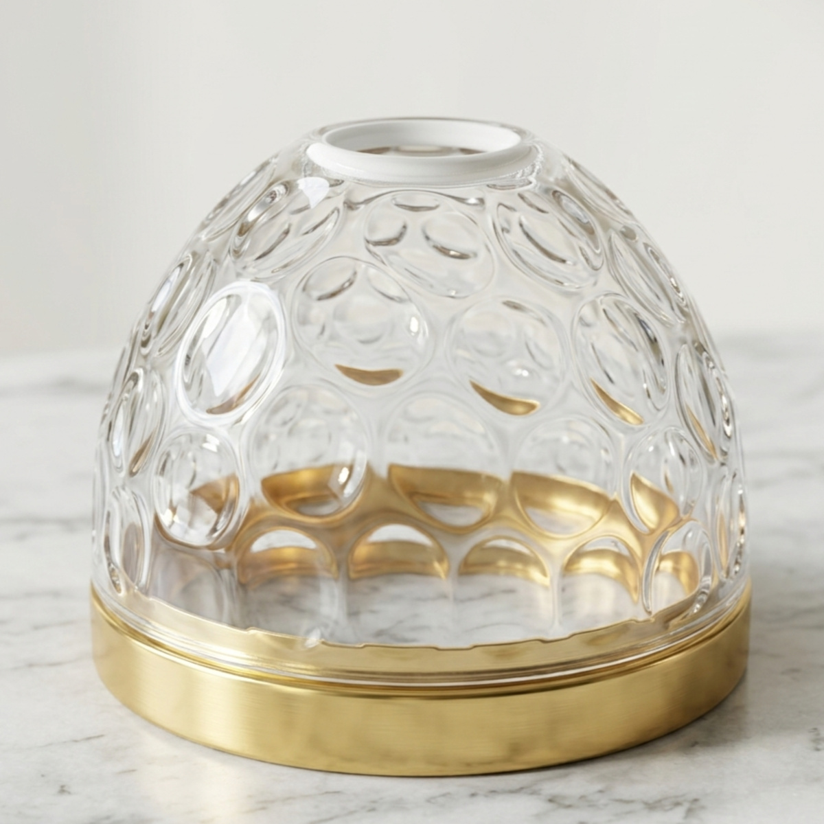 Glass Dome Tissue Holder